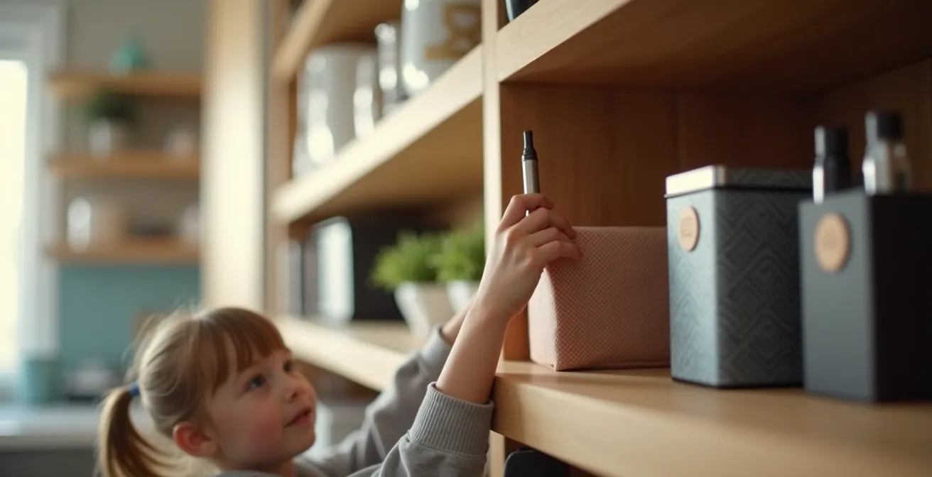 Prévention de la contamination croisée des cigarettes électroniques près des enfants