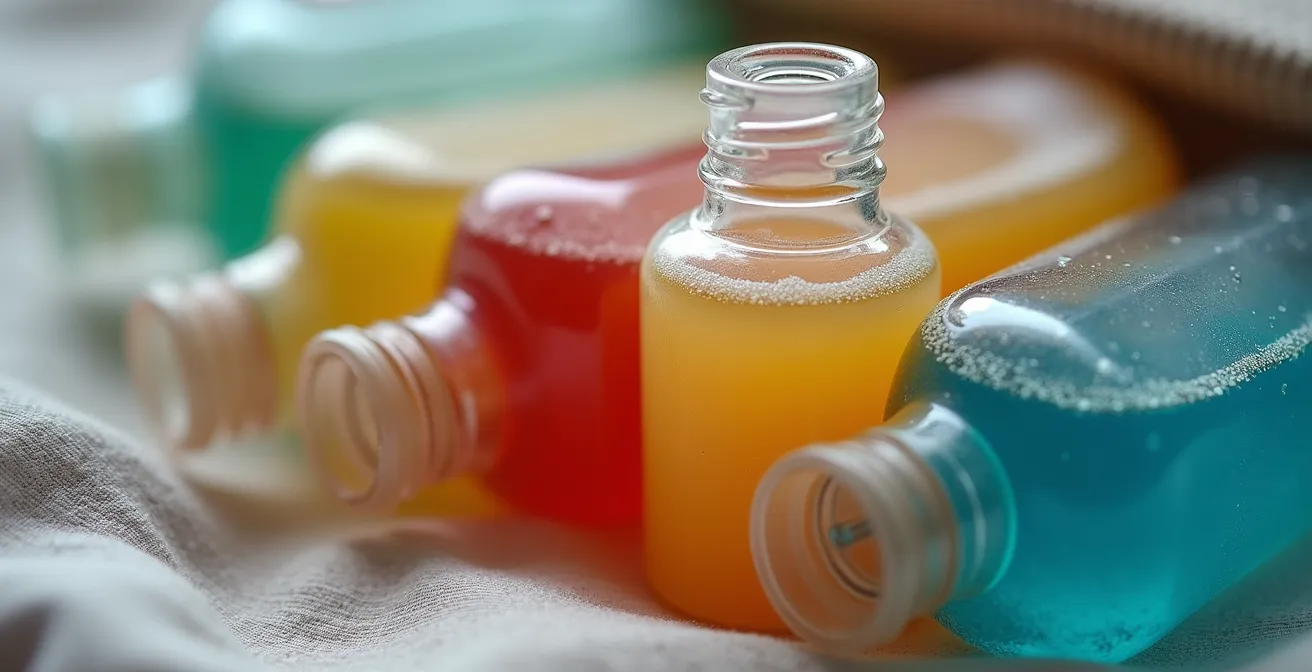 Réutilisation créative de petites bouteilles de vapotage transformées en contenants de voyage